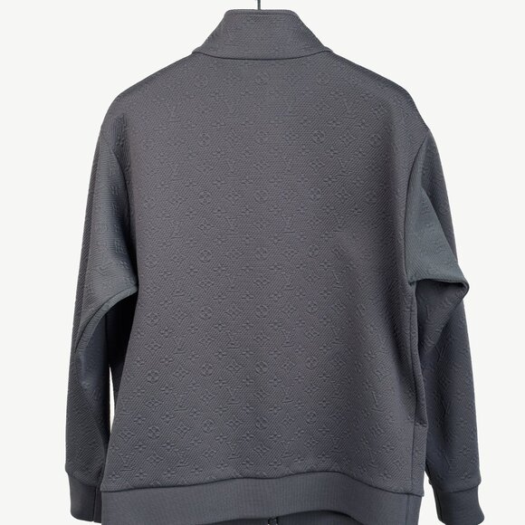 Louis Vuitton Grey Monogram Zip-Through Jacket - Picture 3 of 12